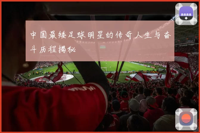 中国最矮足球明星的传奇人生与奋斗历程揭秘